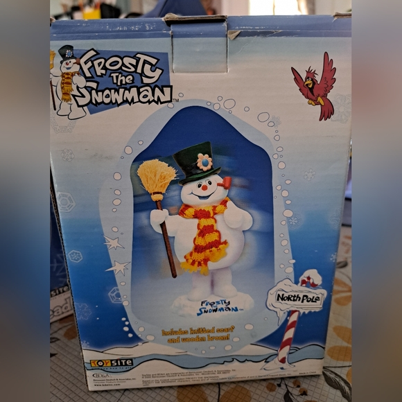 Vintage Frosty the Snowman Bobblehead NIB - Picture 3 of 3